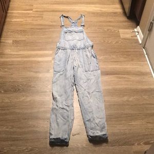 Love Stitch denim overalls